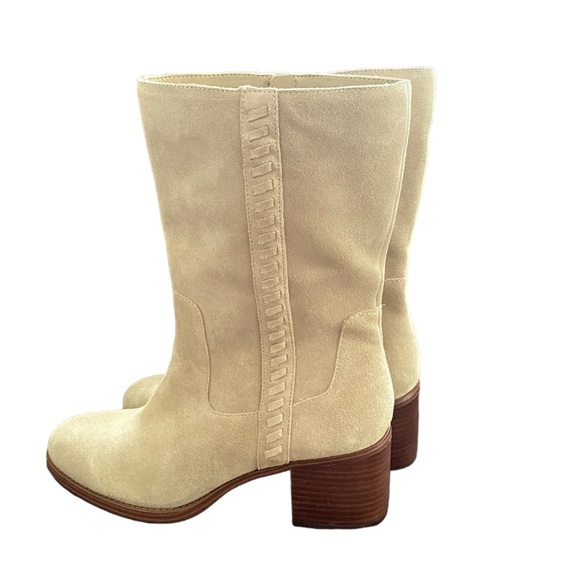 Vince Camuto Oil and Water-Repellent Mid-Shaft Suede Boots -Zelcinna NWT Size 11 - Picture 2 of 6